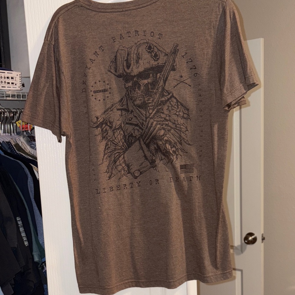Howitzer Men's Brown Graphic T-Shirt